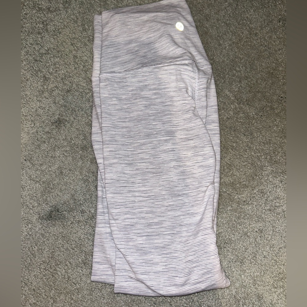 Lululemon heather grey leggings